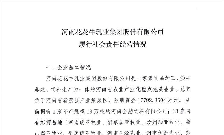 米兰体育·米兰官方端网站-米兰MiLan(中国)
履行社会责任经营情况